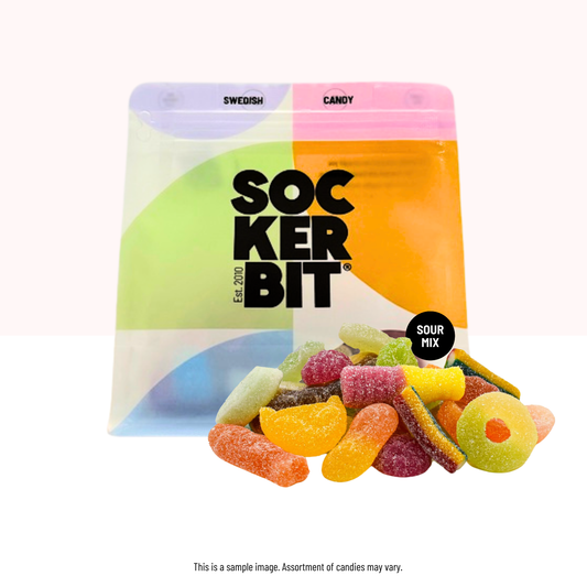 Sour Mix Swedish Candy Bag