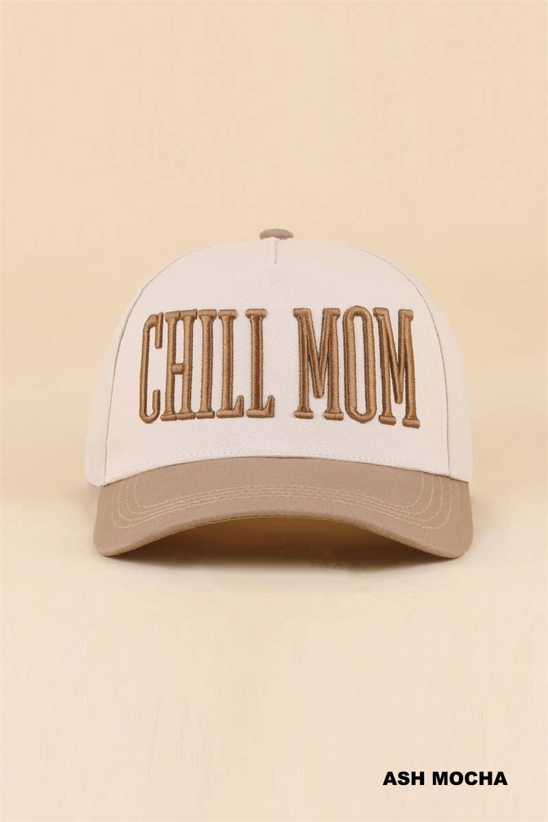 Chill Mom Two Tone Snapback Hat