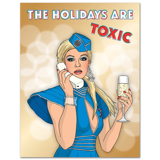 Britney Toxic Christmas Card