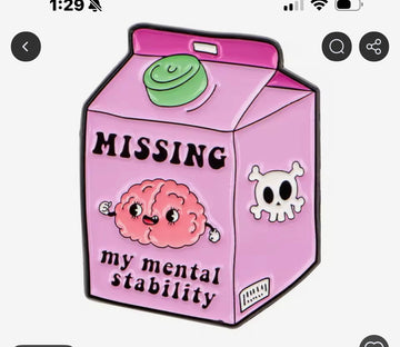 Missing my mental stability pin