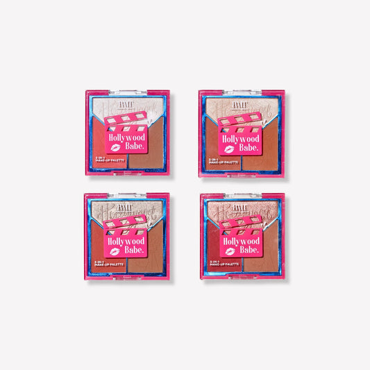Hollywood Babe- 3 in 1 Make-Up Palette
