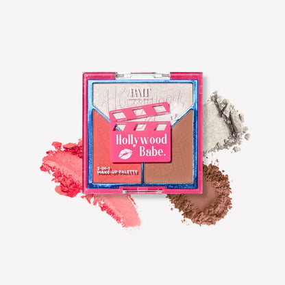 Hollywood Babe- 3 in 1 Make-Up Palette