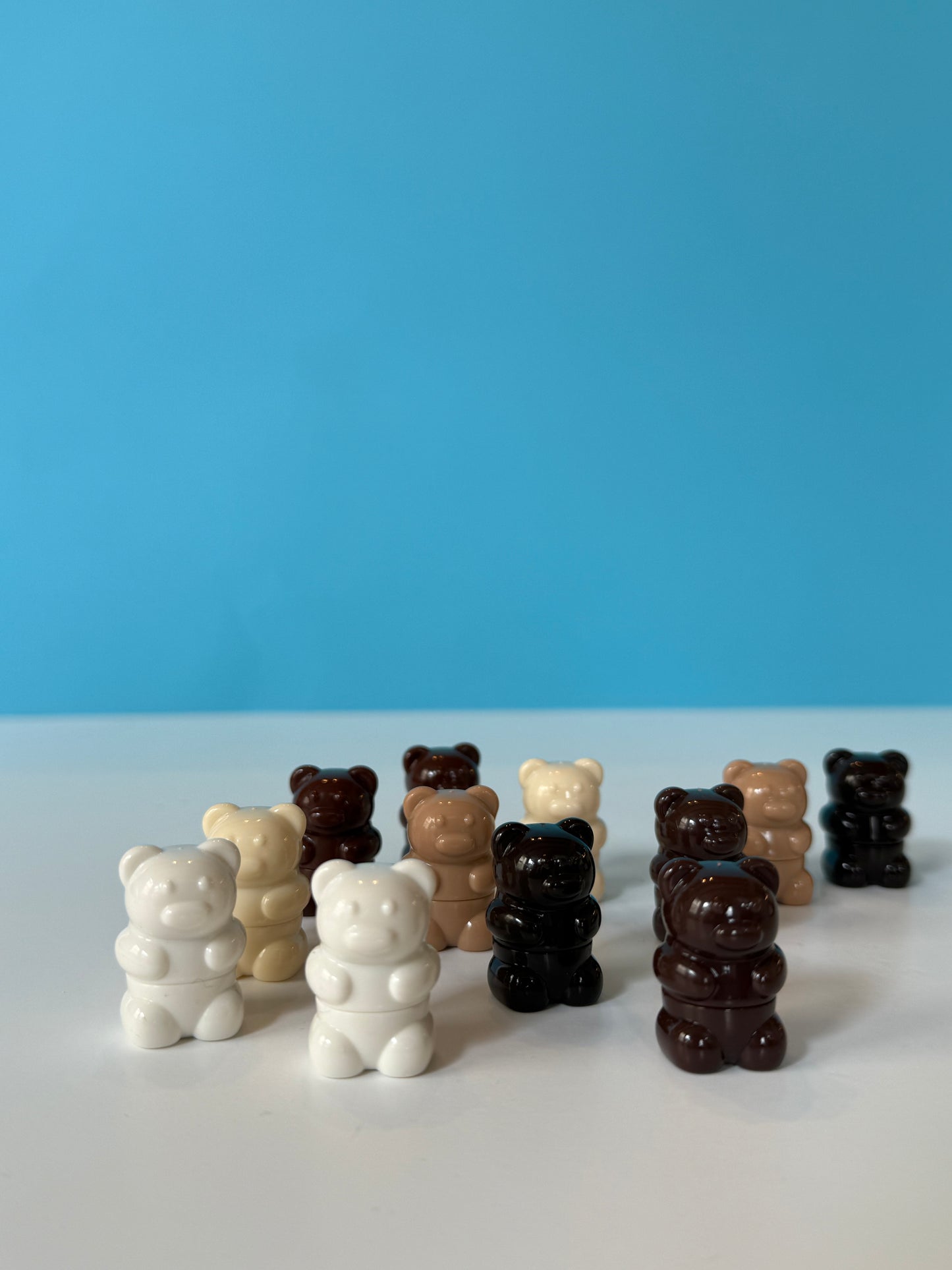 Chocolate Gummy Bear Lipstick Set