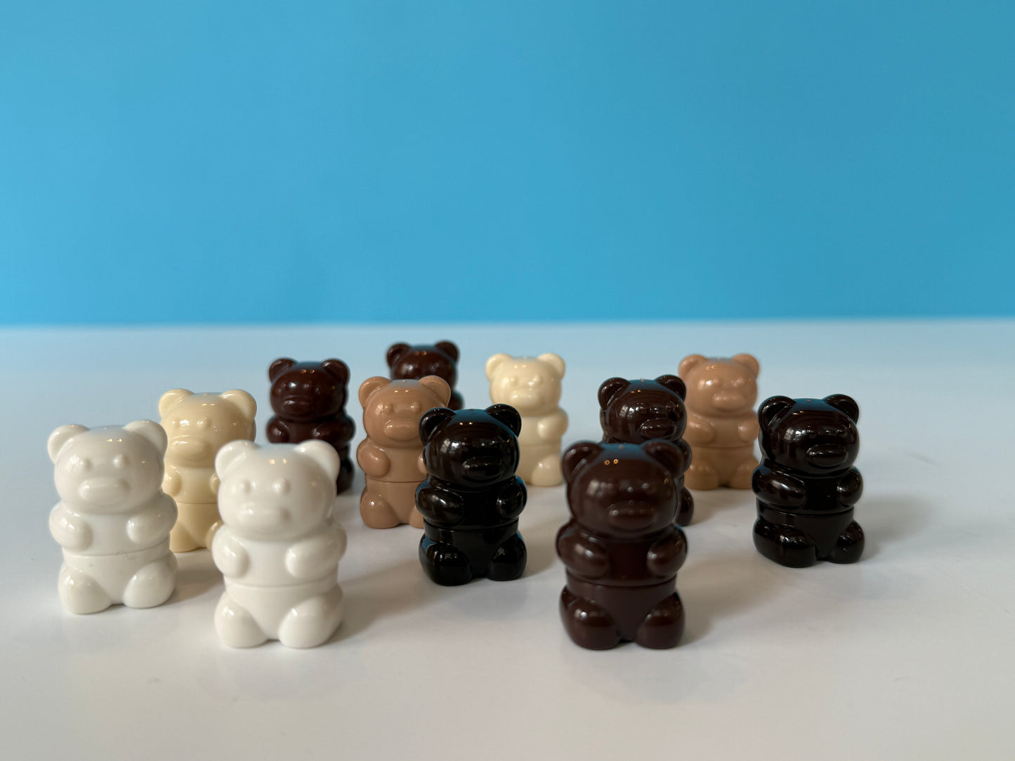 Chocolate Gummy Bear Lipstick Set