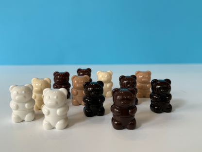 Chocolate Gummy Bear Lipstick Set