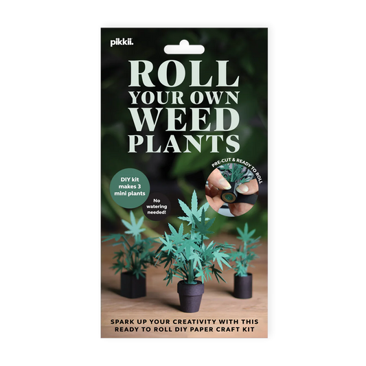 Roll Your Own Weed Plants - Paper Craft Kit