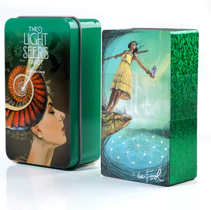 The Light Seer's Tarot 78pcs Cards in Tin Box