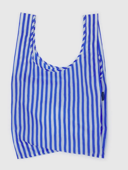 Baggu Reusable Tote- Blue Stripe