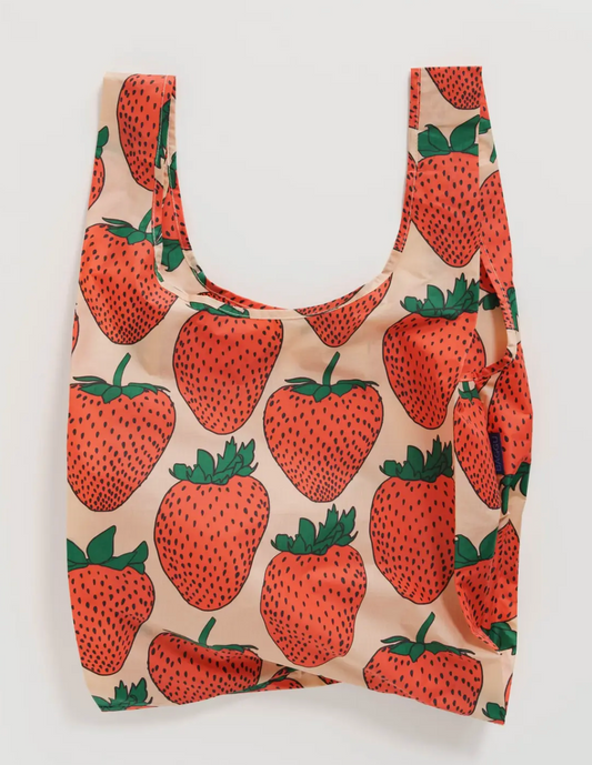 Baggu Reusable Tote- Strawberry