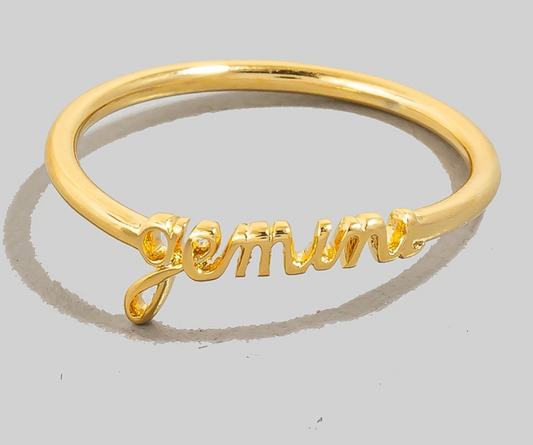 Gemini Ring