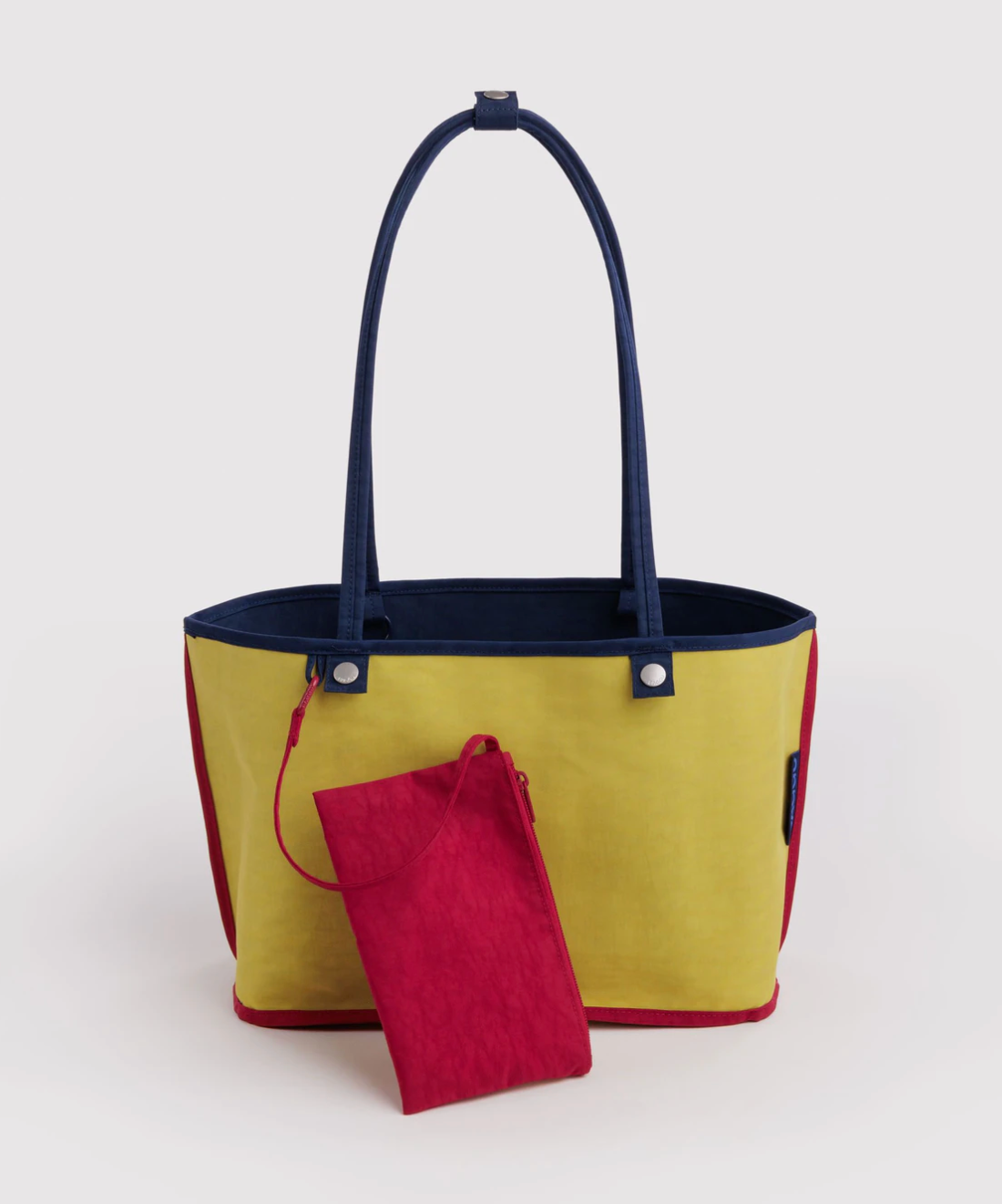 Medium Nylon Reversible Tote Navy