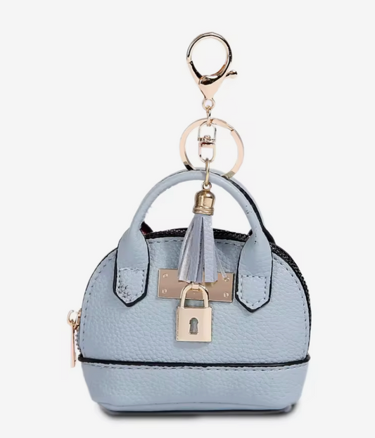 Women Wallet Leather Mini Coin Purse & Key Chain