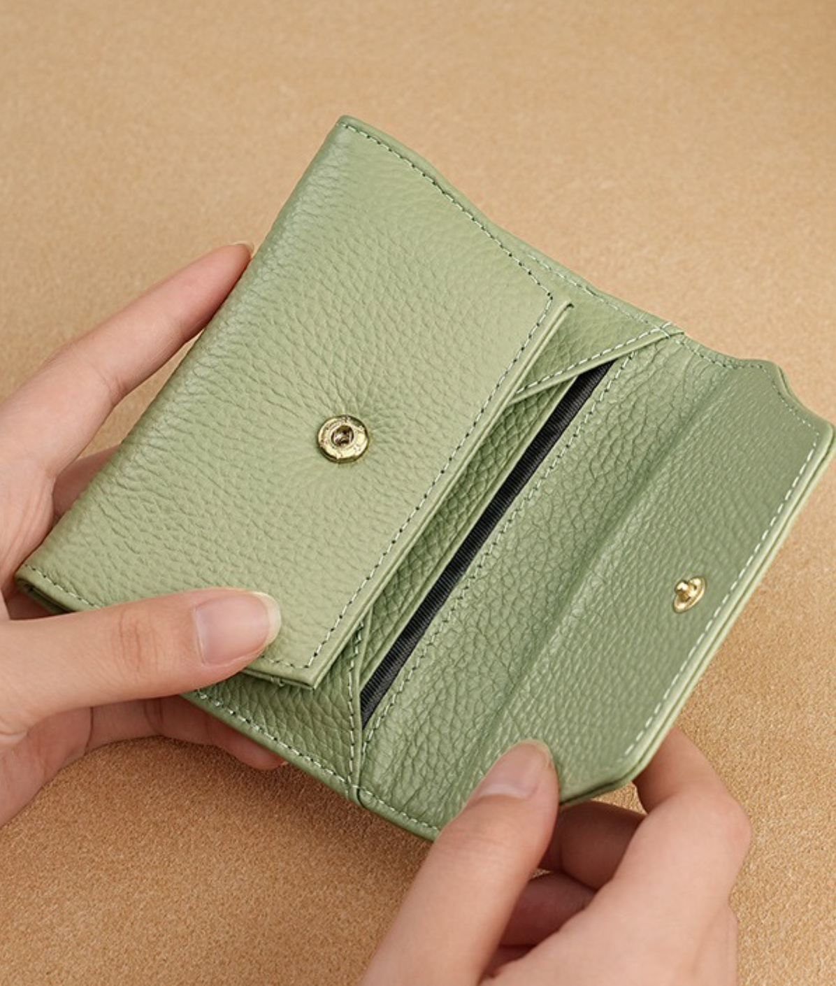 Leather Wallet ID Cards