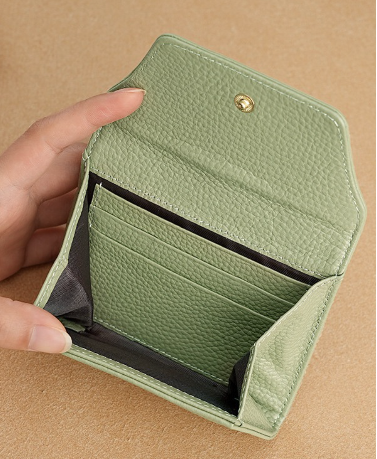 Leather Wallet ID Cards