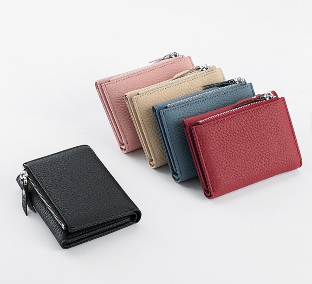 Leather Three Fold Women´s Wallet