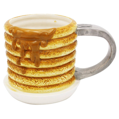 Pancakes Shaped Novelty Coffee Mug