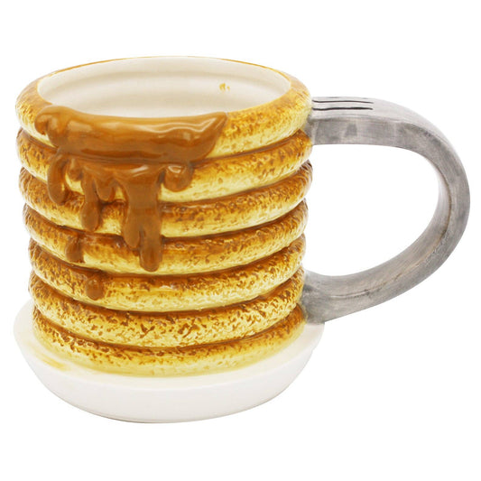 Pancakes Shaped Novelty Coffee Mug