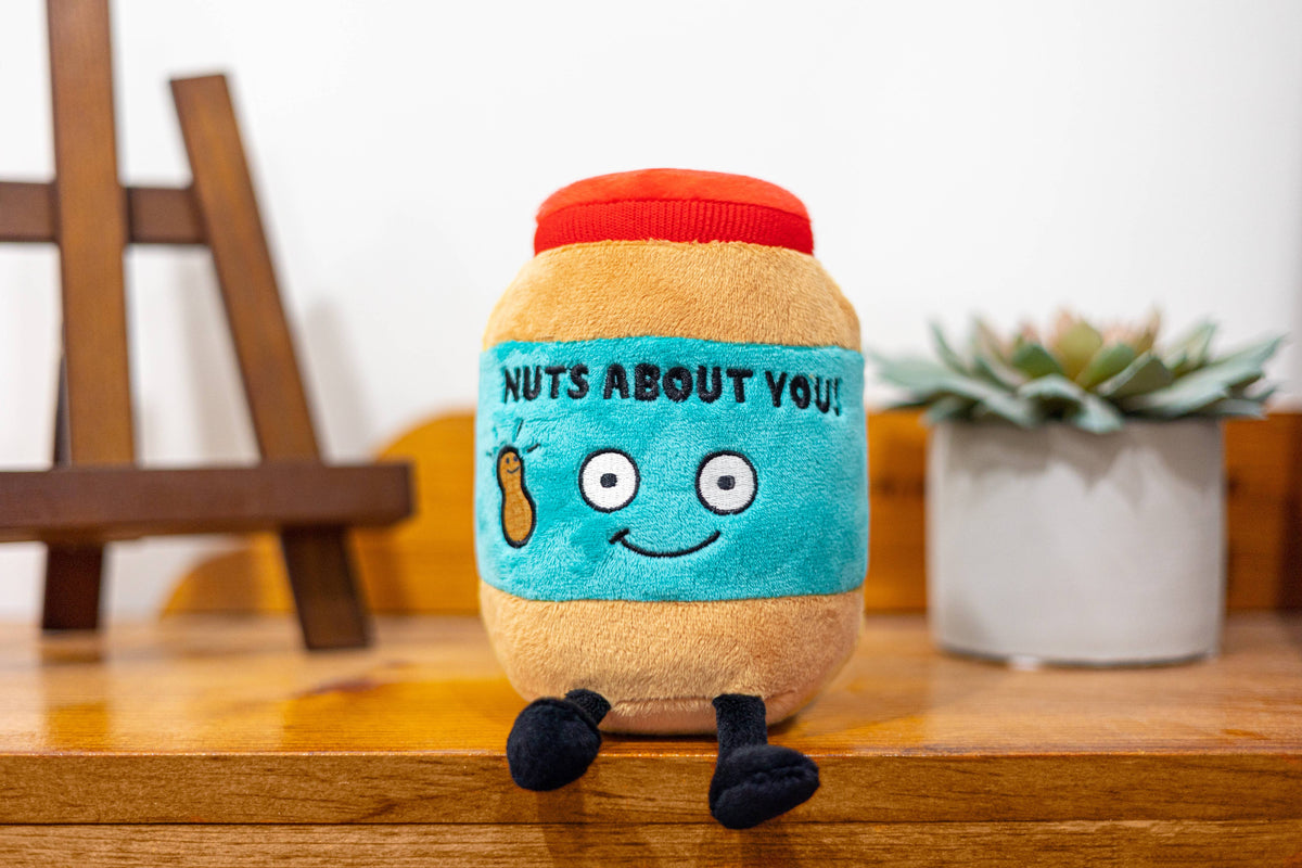 Nuts About You Nut Butter Soft Toy Plush Jar