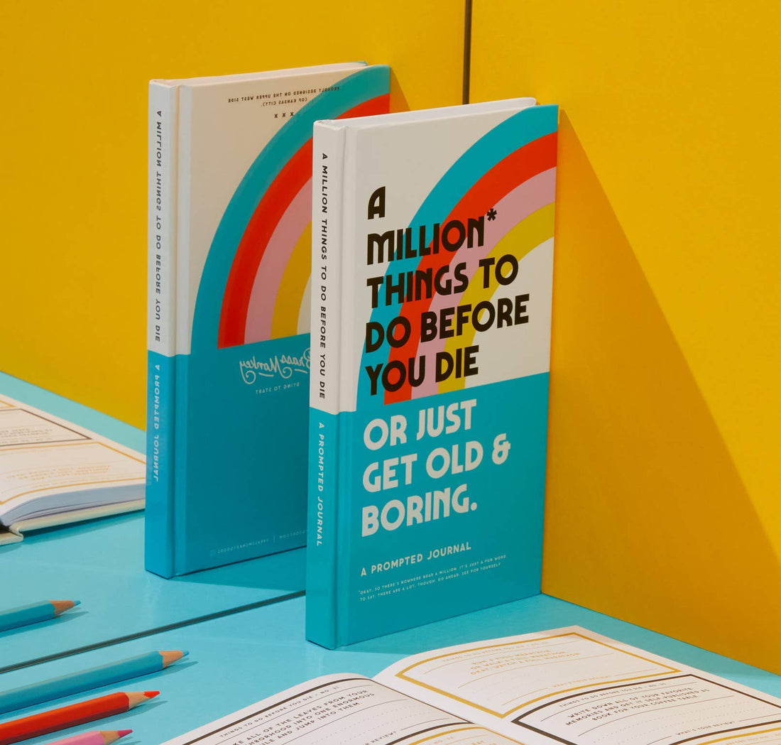 Brass Monkey A Million Things to Do Before You Die Prompted Journal