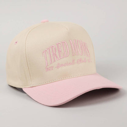 Tired Moms EST Social Club 24/7 Embroidery Cap
