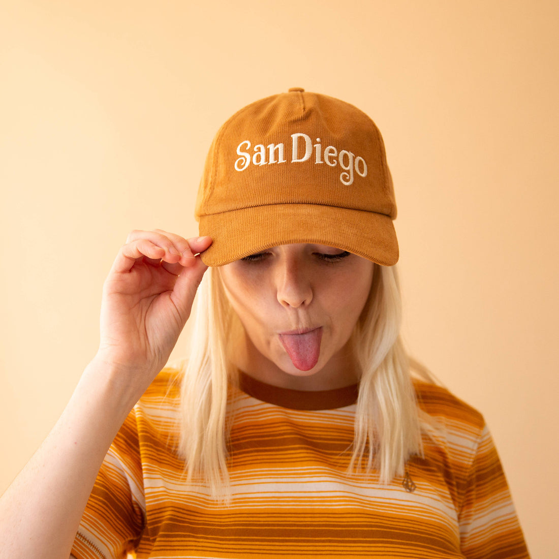 San Diego Snapback Hat | Toffee