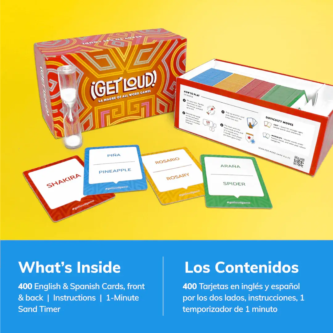 Get Loud: Bilingual Guessing Word Game