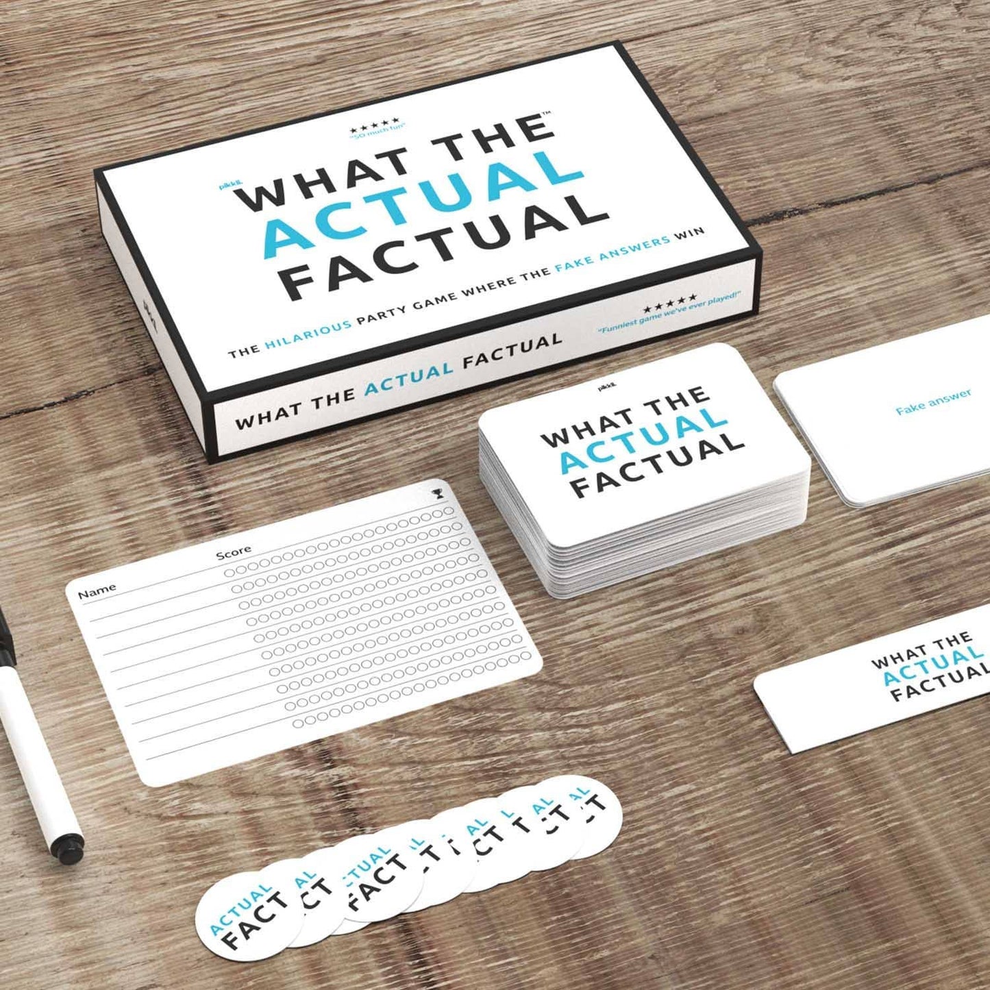 What The Actual Factual™ | Games For Adults | Family Game