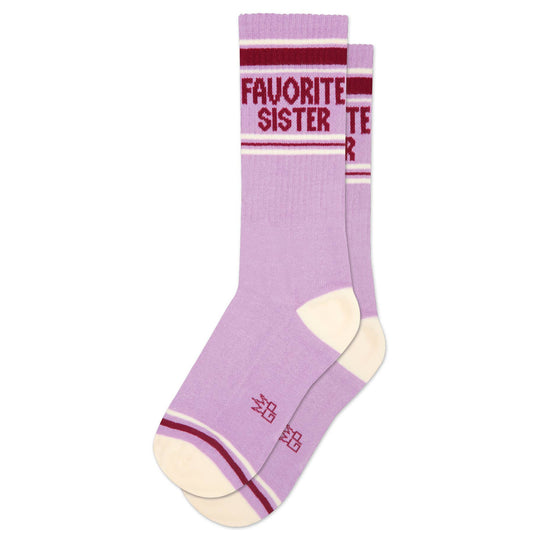 Favorite Sister Gym Crew Socks