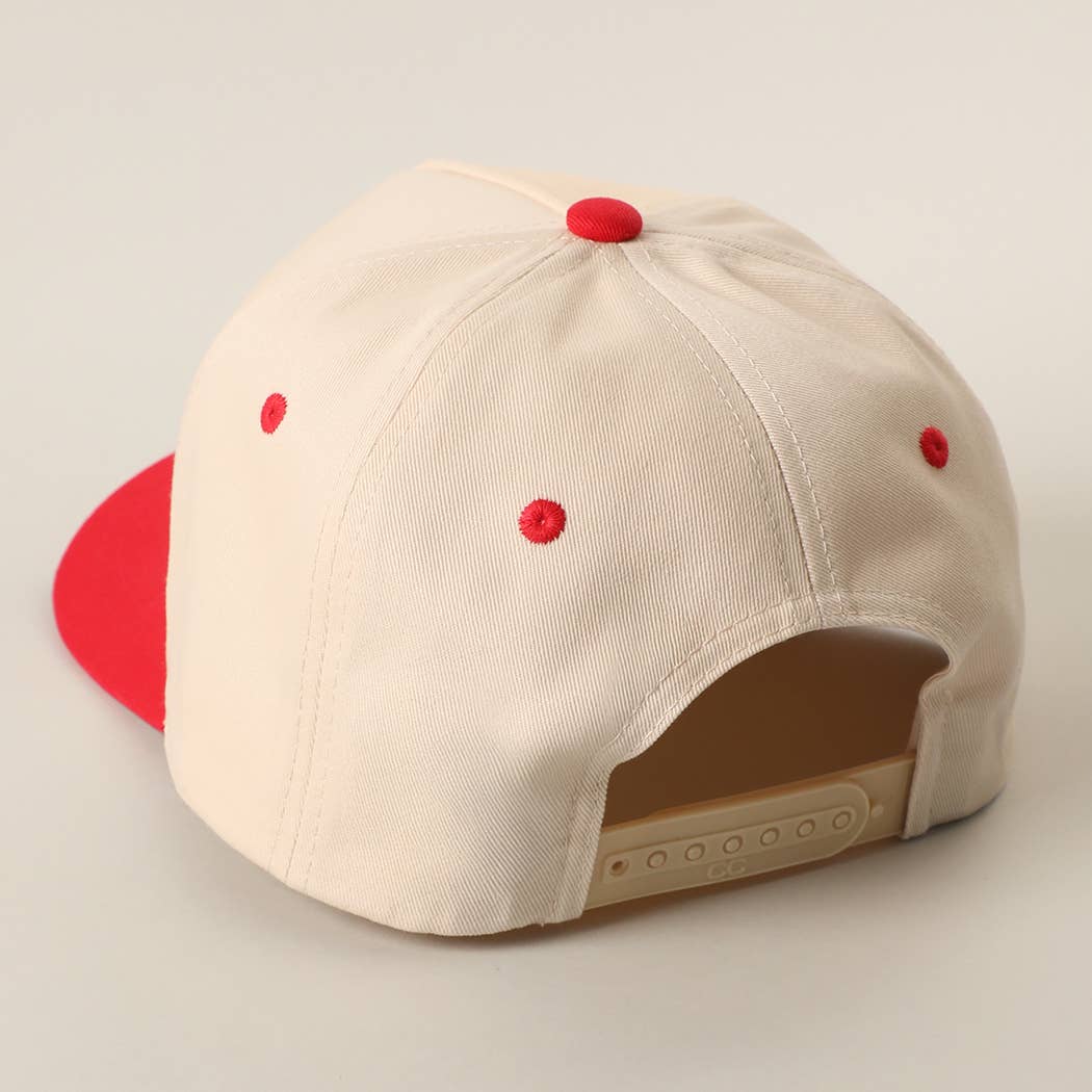 MAKE AMERICA PARTY AGAIN 3D Embroidered Two-Tone Trucker Hat