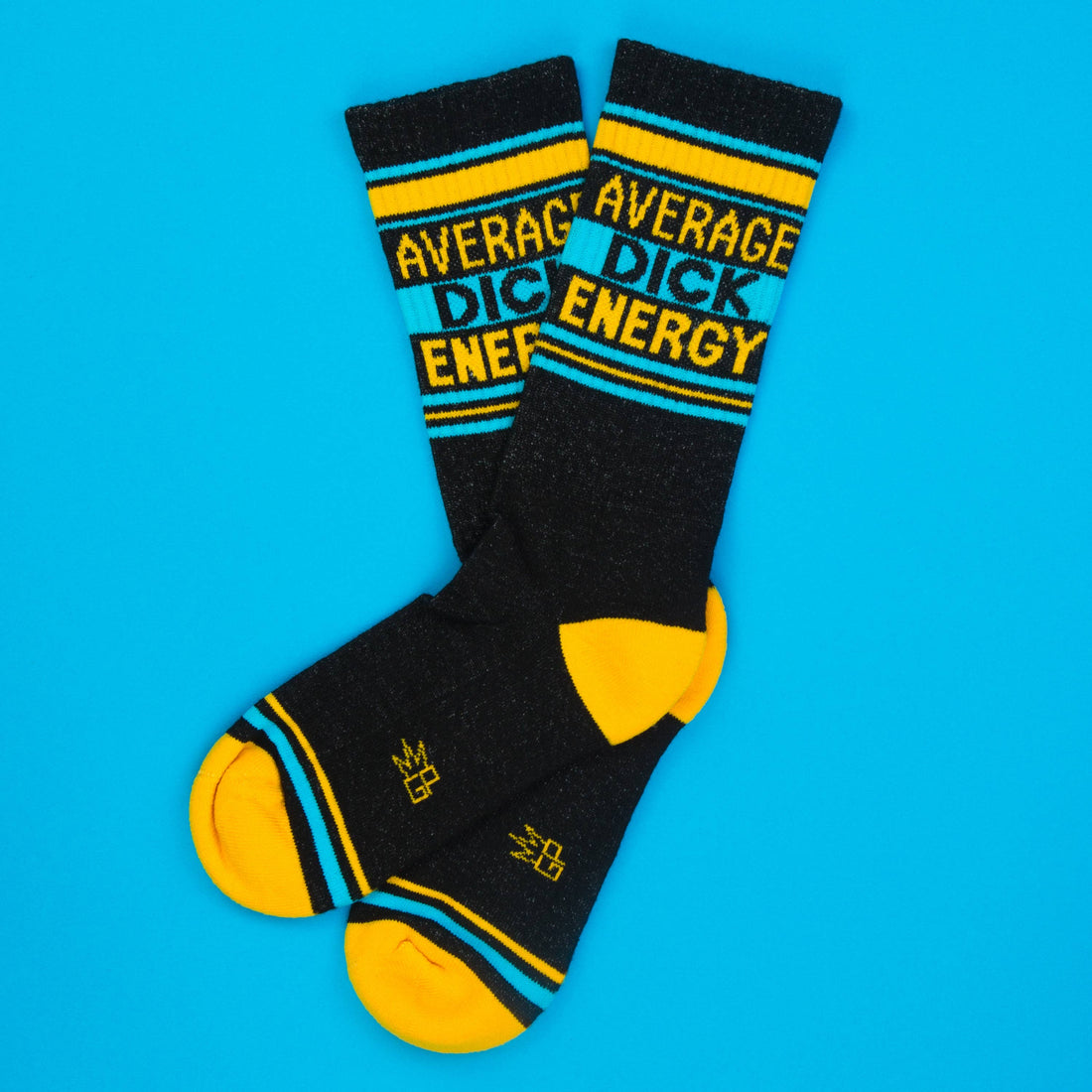 Average Dick Energy Gym Crew Socks