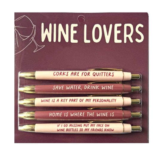 Wine Lovers Pen Set (