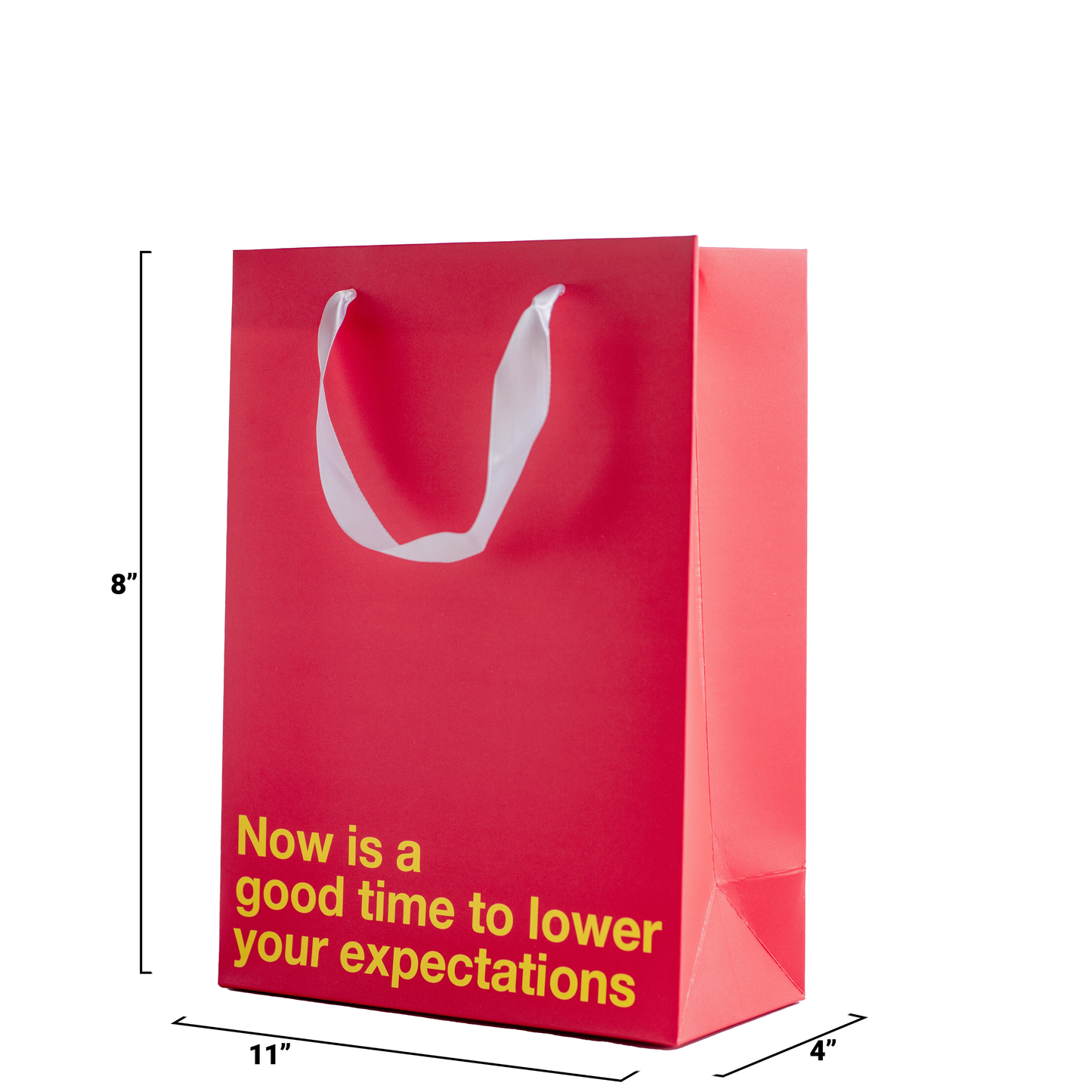 "Lower your expectations" Gift Bag