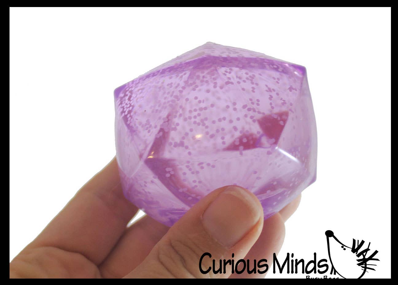 1 Sugar Polyhedron Diamond Shaped Ball - Glow in the Dark Th