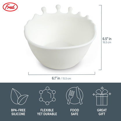 Spilt Milk - Silicone Cereal Bowl