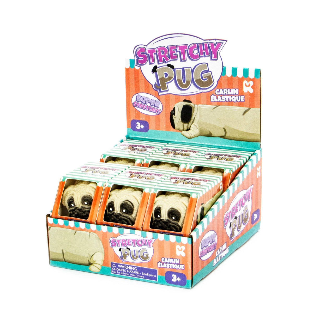 Keycraft Stretchy Pug Sensory Toy