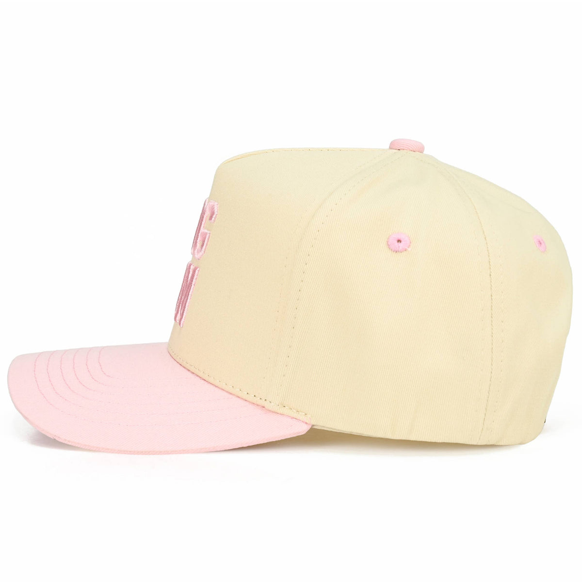 C.C DOG MOM Embroidered Two Tone Trucker Cap