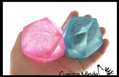 1 Sugar Polyhedron Diamond Shaped Ball - Glow in the Dark Th