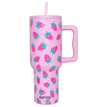 Subtle Strawberry 38 Oz Tumbler
