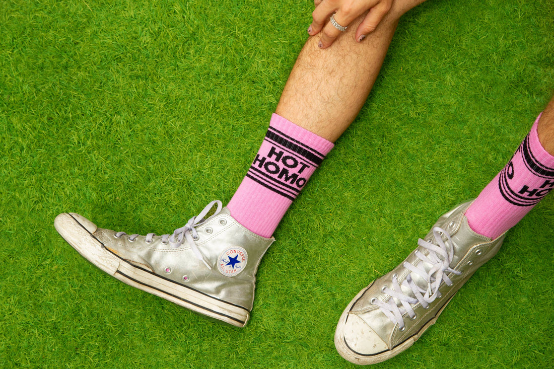 Hot Homo Gym Crew Socks