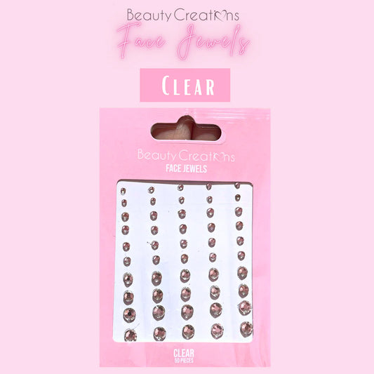 FACE JEWELS - Clear
