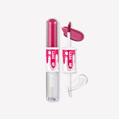 Cake Pop Liquid Lipstick and Glitter Gloss Topper Duo