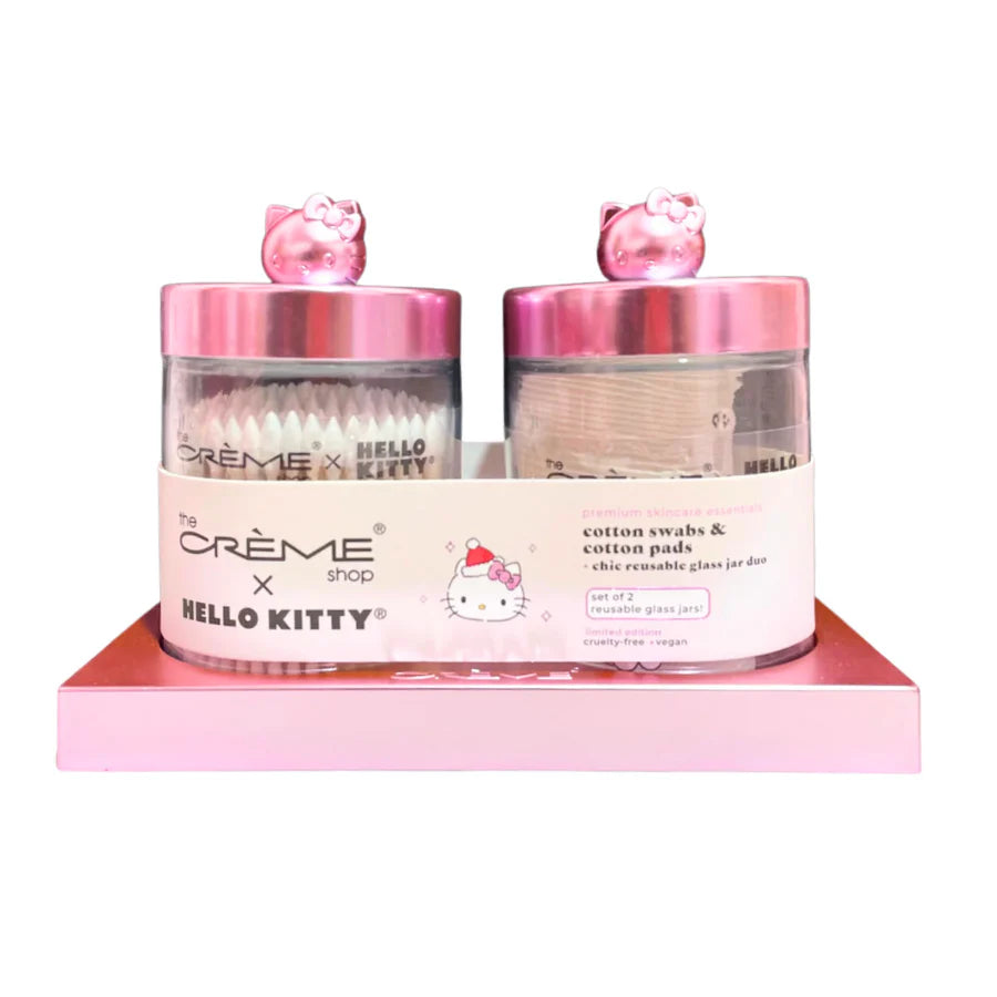 THE CREME SHOP X HELLO KITTY- COTTON SWABS & COTTON PADS
