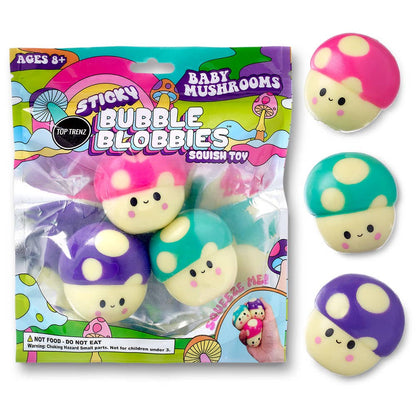 Sticky Bubble Blobbies - Baby Mushrooms