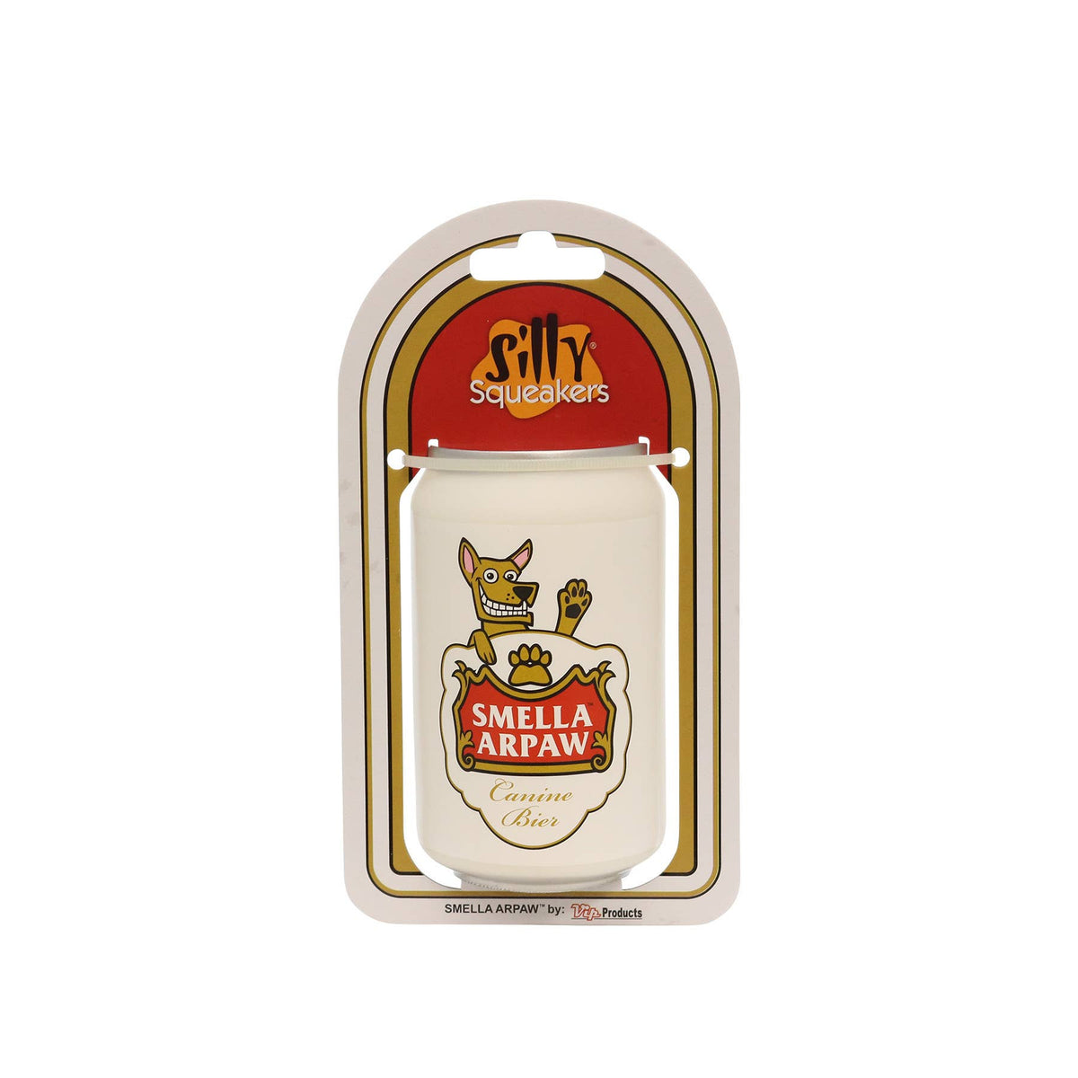 Silly Squeaker Beer Can Smella Arpaw, Squeaky Dog Toy