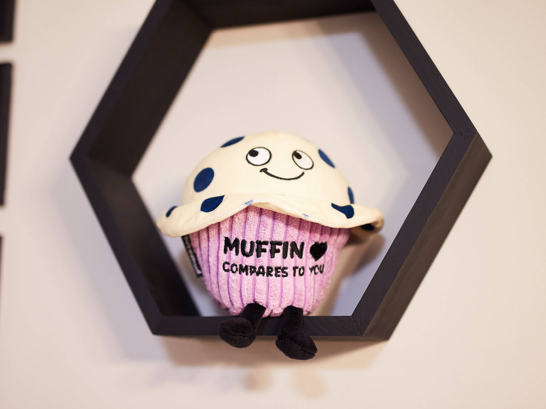 "Muffin Compares To You" Novelty Plush Muffin Gift Toy Funny