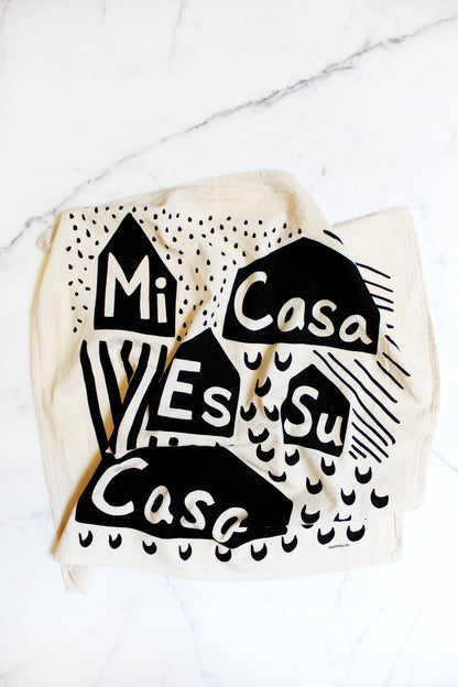 Mi Casa Es Su Casa Tea Towel