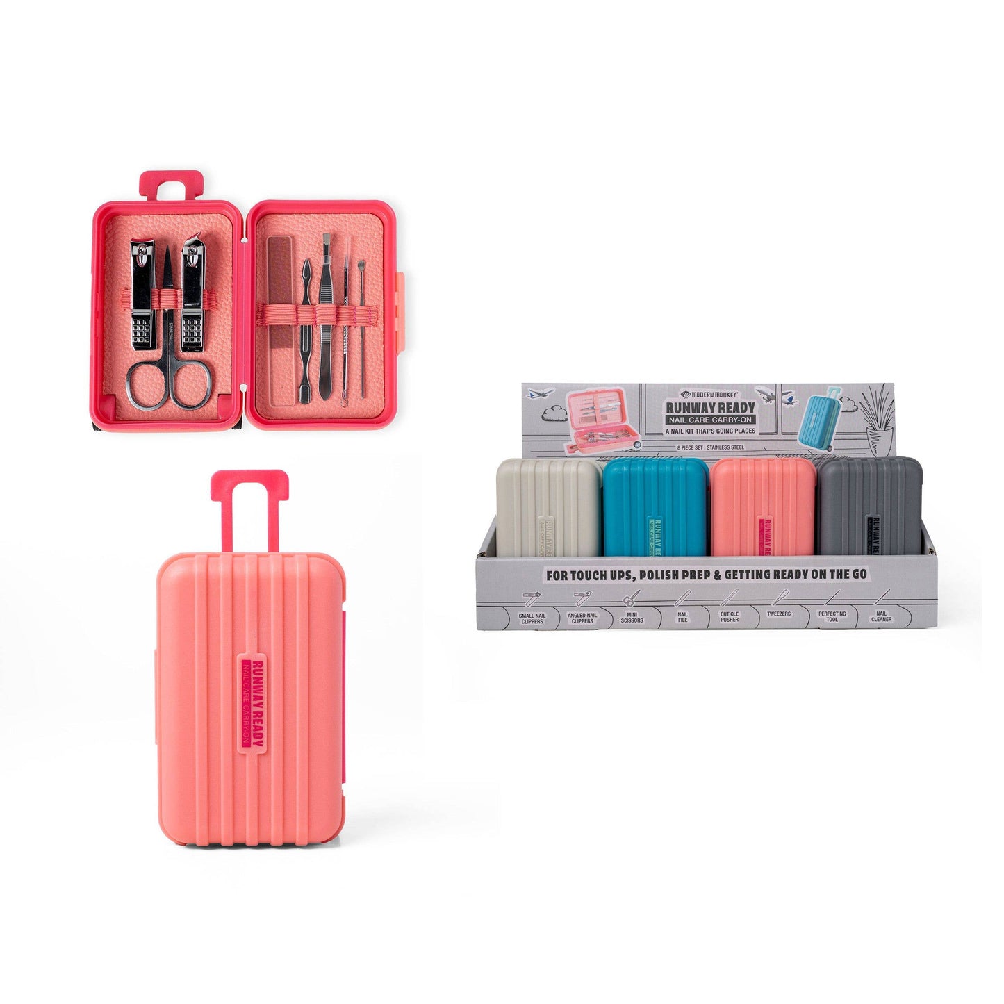 Modern Monkey Runway Ready Nail Care Carry-On