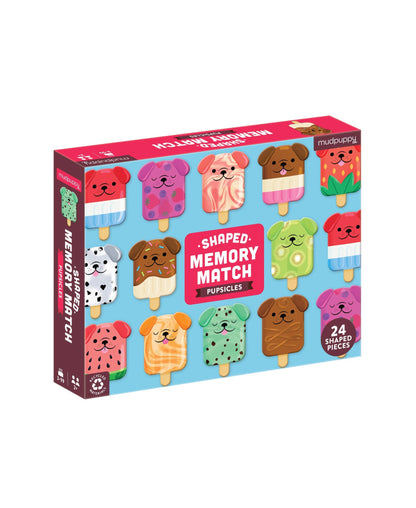 Pupsicles Shaped Memory Match