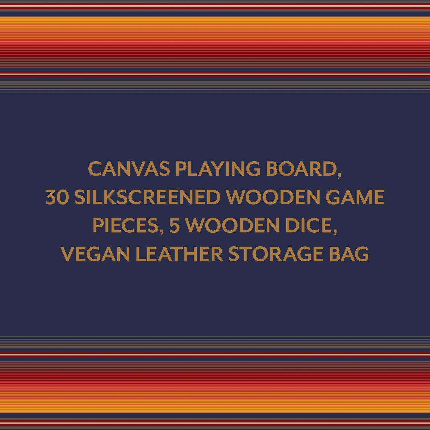 Pendleton Serape Pattern Backgammon