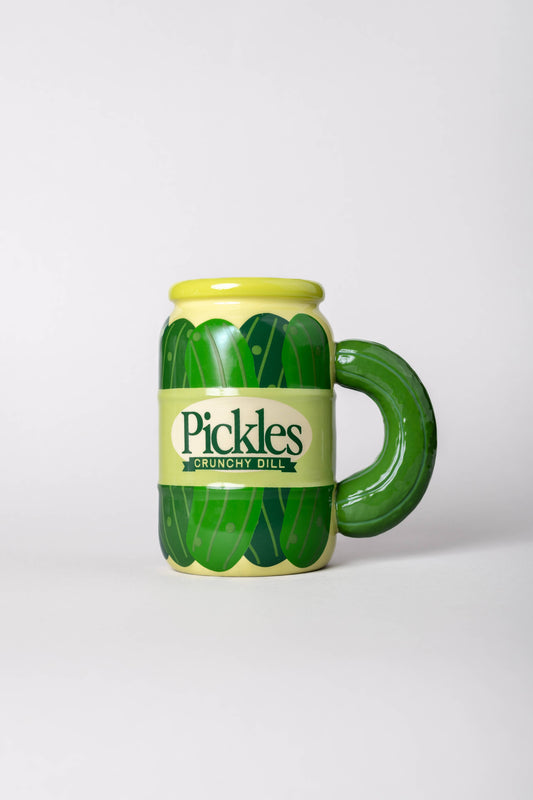 Novelty Ceramic Mug, Pickle Jar